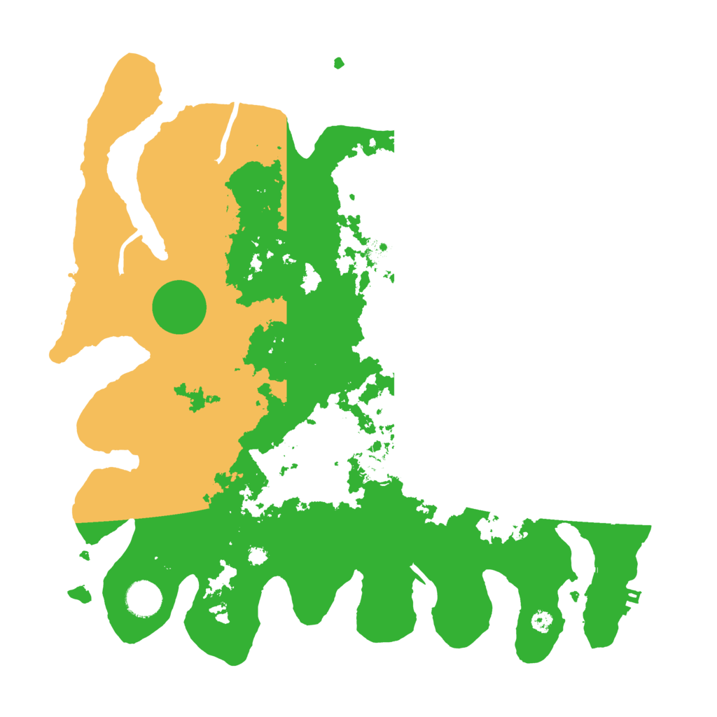 Biome Rust Map: Procedural Map, Size: 3500, Seed: 8456