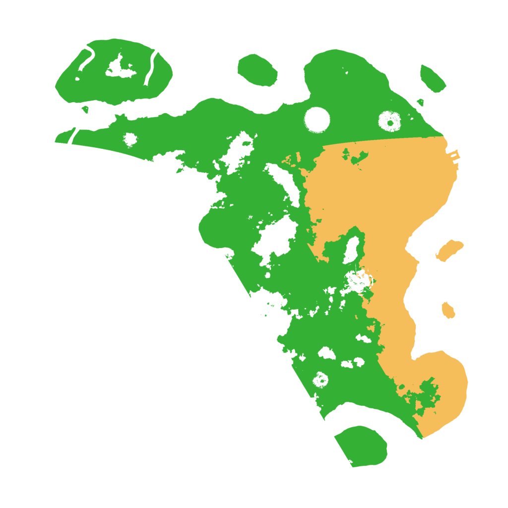 Biome Rust Map: Procedural Map, Size: 3500, Seed: 1816390923