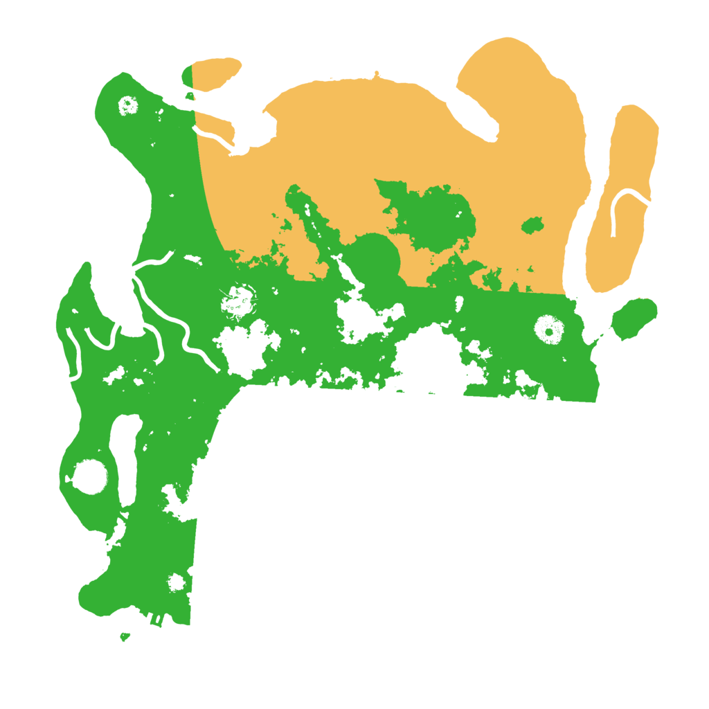 Biome Rust Map: Procedural Map, Size: 3700, Seed: 1924016672