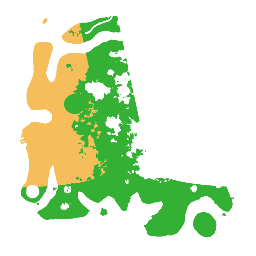 Biome Rust Map: Procedural Map, Size: 3500, Seed: 1717225940