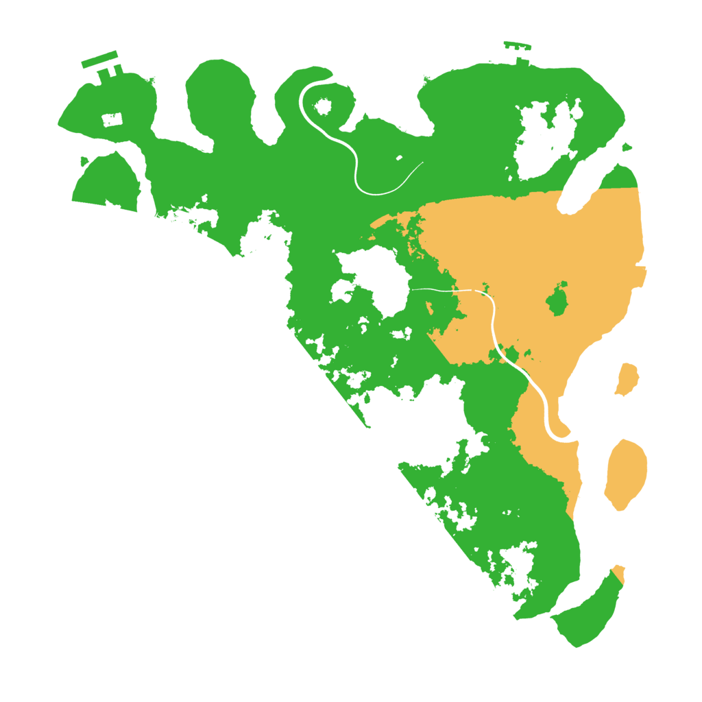 Biome Rust Map: Procedural Map, Size: 3850, Seed: 92019391