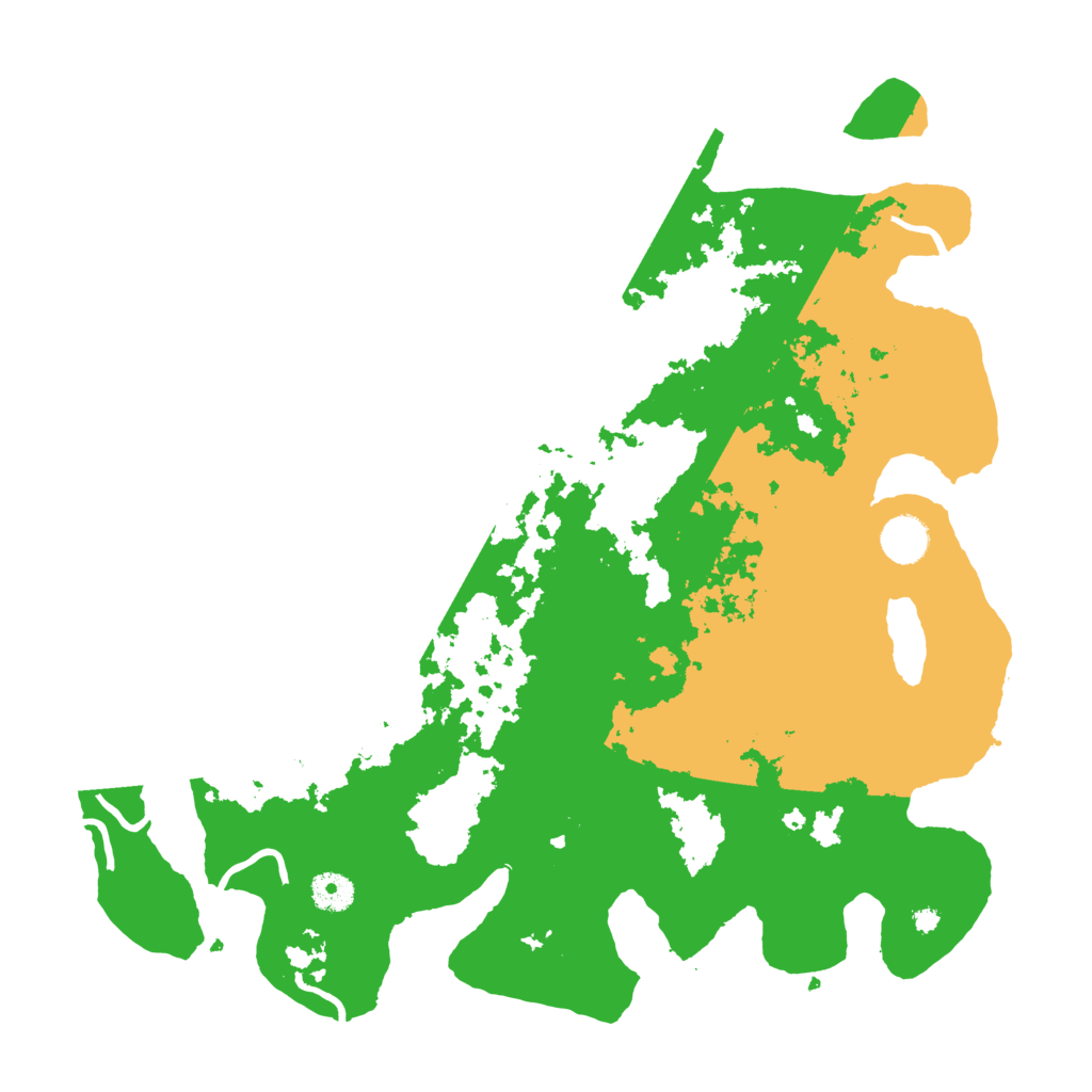 Biome Rust Map: Procedural Map, Size: 4000, Seed: 1970047686