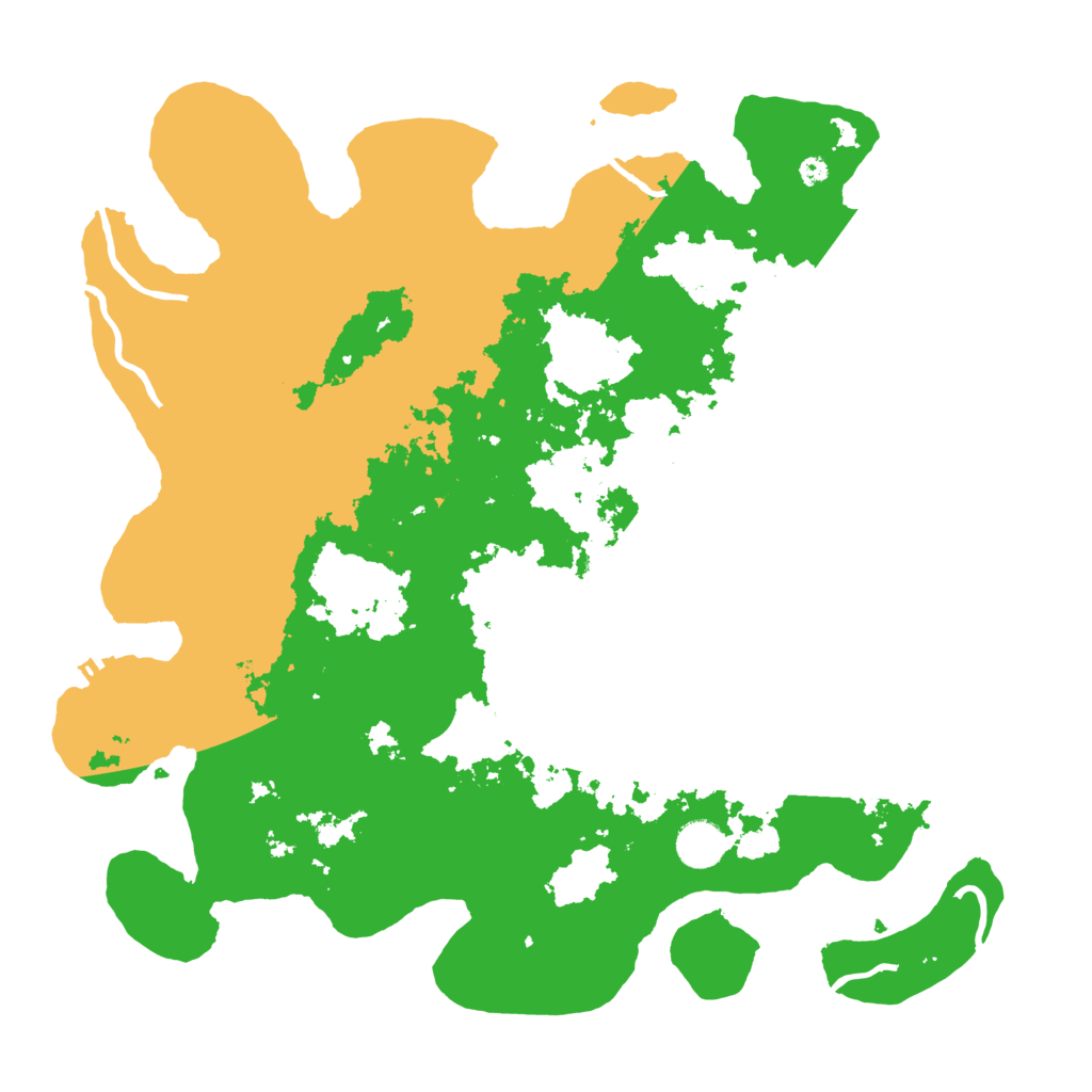 Biome Rust Map: Procedural Map, Size: 4000, Seed: 1071495648