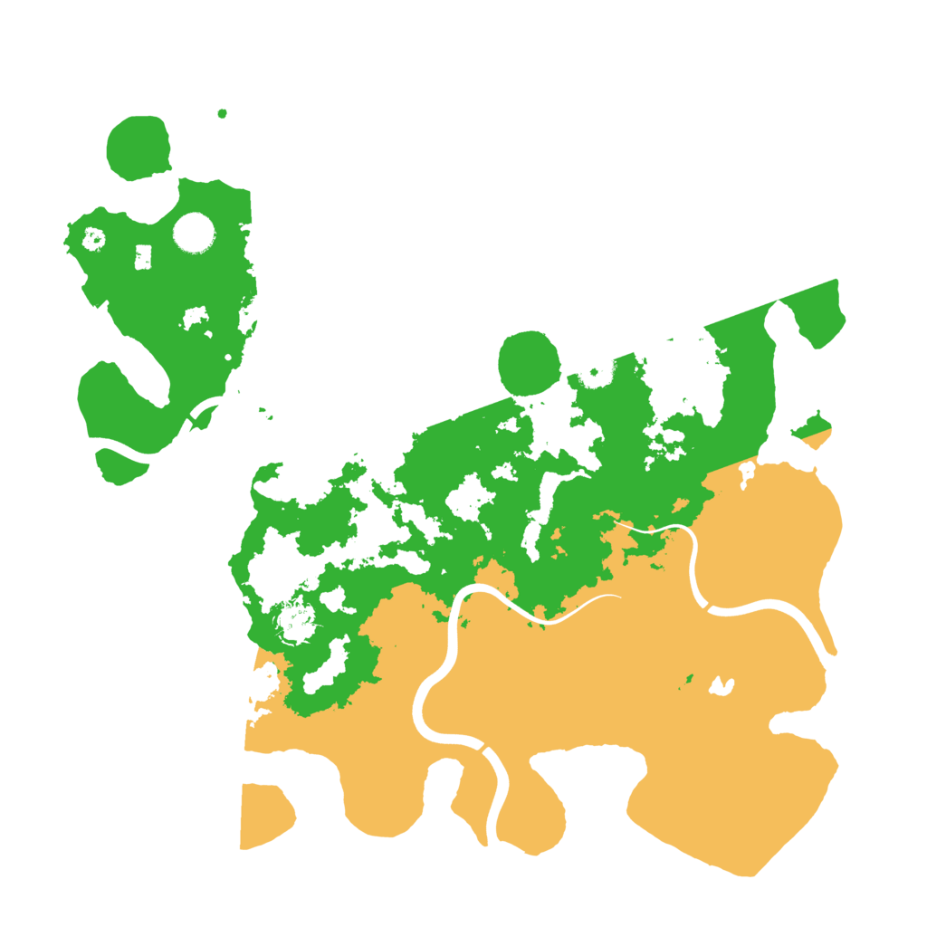Biome Rust Map: Procedural Map, Size: 4000, Seed: 1457557547