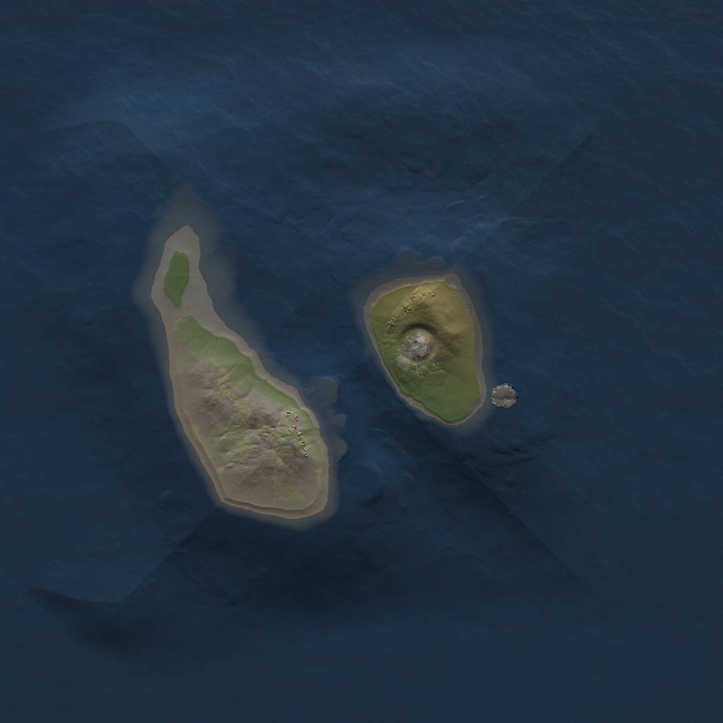 Rust Map: Procedural Map, Size: 1200, Seed: 7864, 1 Monuments