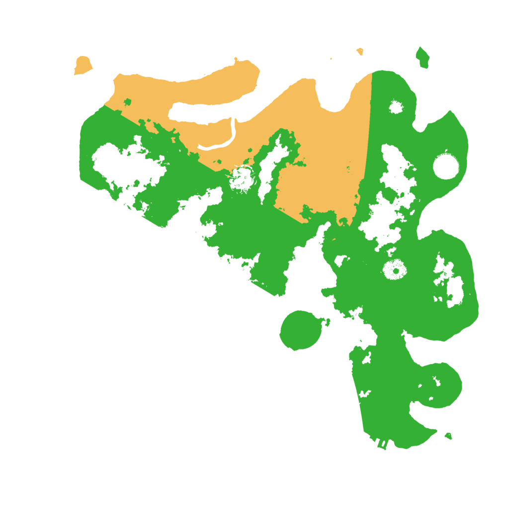 Biome Rust Map: Procedural Map, Size: 3500, Seed: 1619838537