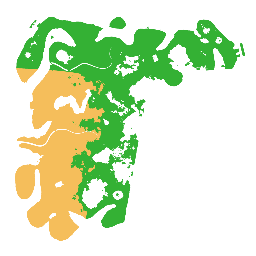 Biome Rust Map: Procedural Map, Size: 4000, Seed: 8030238