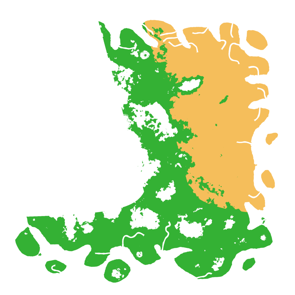 Biome Rust Map: Procedural Map, Size: 5000, Seed: 1694163058