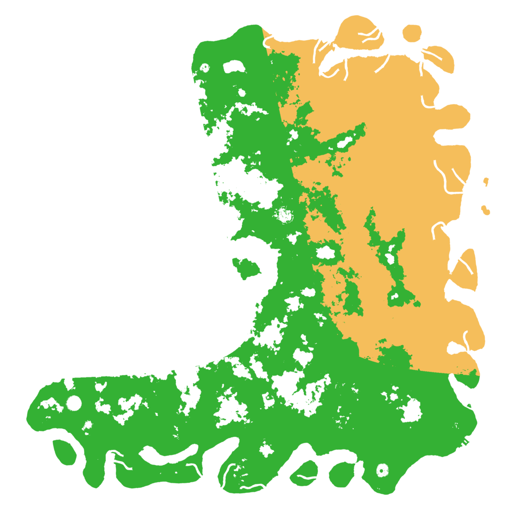 Biome Rust Map: Procedural Map, Size: 6000, Seed: 860528506