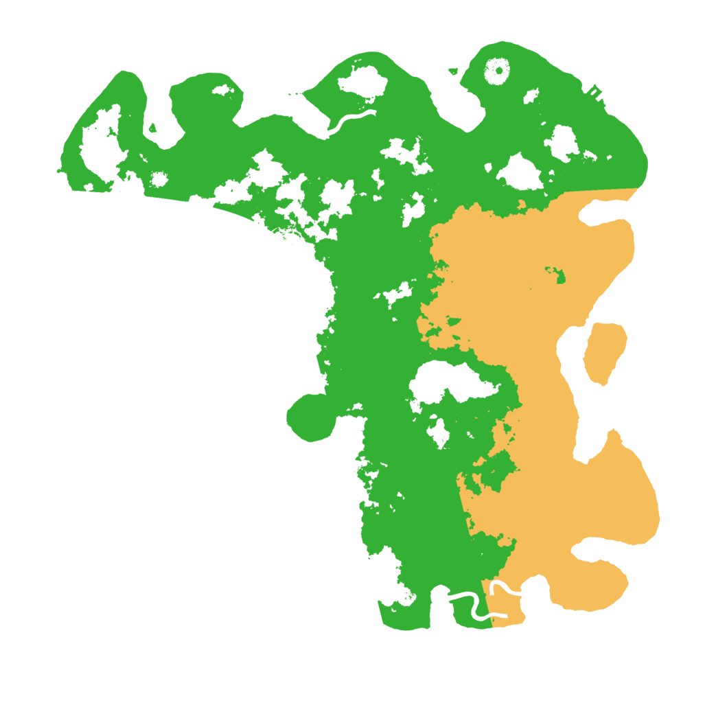 Biome Rust Map: Procedural Map, Size: 4000, Seed: 1789639887