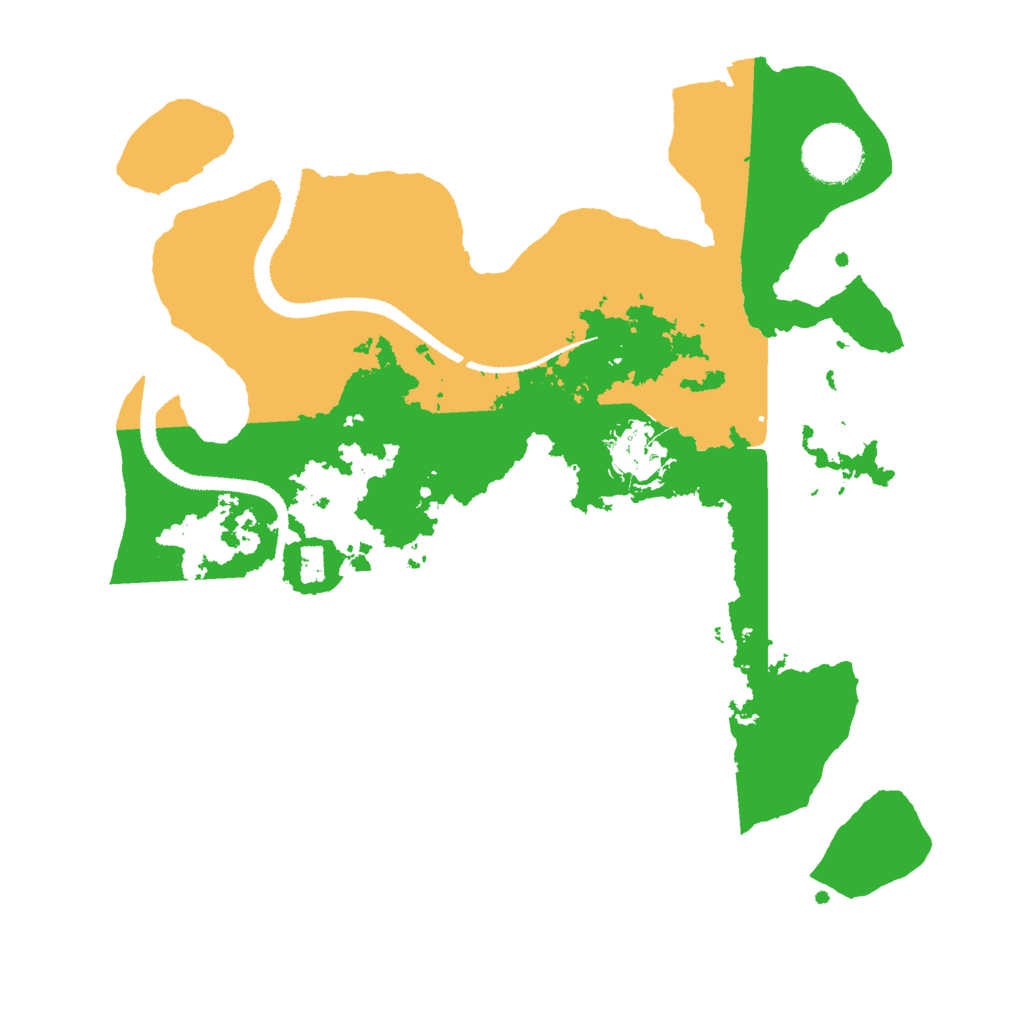 Biome Rust Map: Procedural Map, Size: 3000, Seed: 816104092