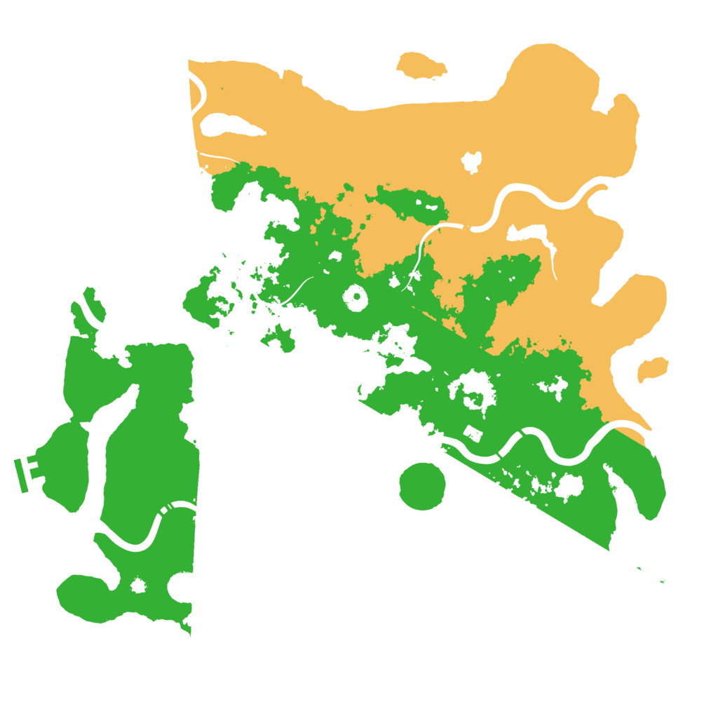 Biome Rust Map: Procedural Map, Size: 4250, Seed: 1071380381