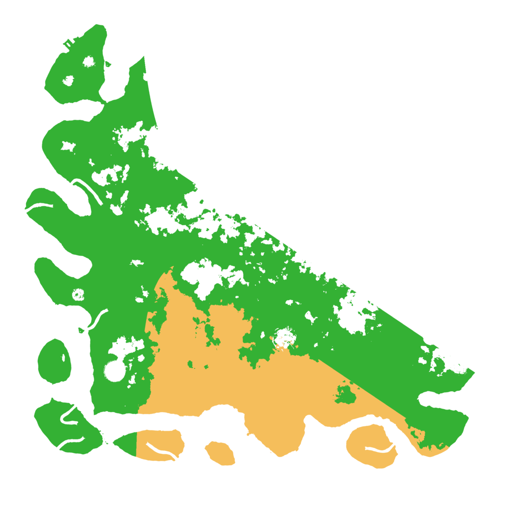 Biome Rust Map: Procedural Map, Size: 4200, Seed: 512351