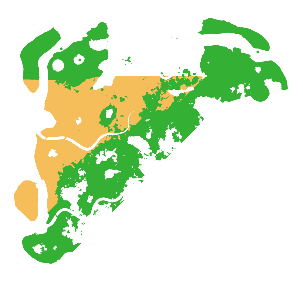 Biome Rust Map: Procedural Map, Size: 4500, Seed: 955179657