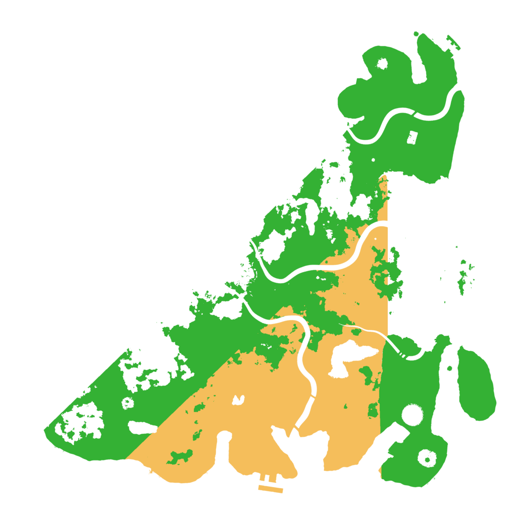 Biome Rust Map: Procedural Map, Size: 4250, Seed: 860592603