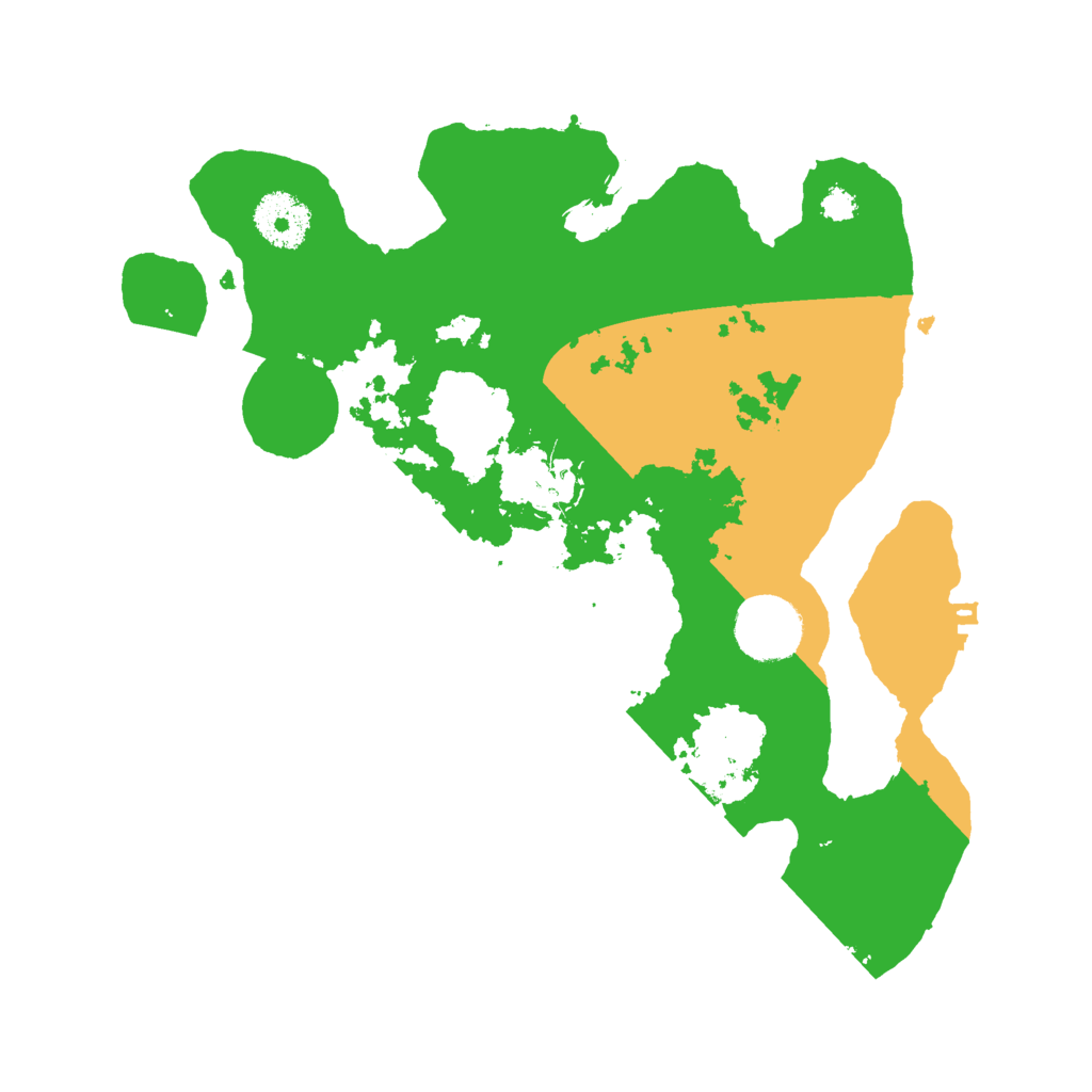 Biome Rust Map: Procedural Map, Size: 3000, Seed: 1146462485