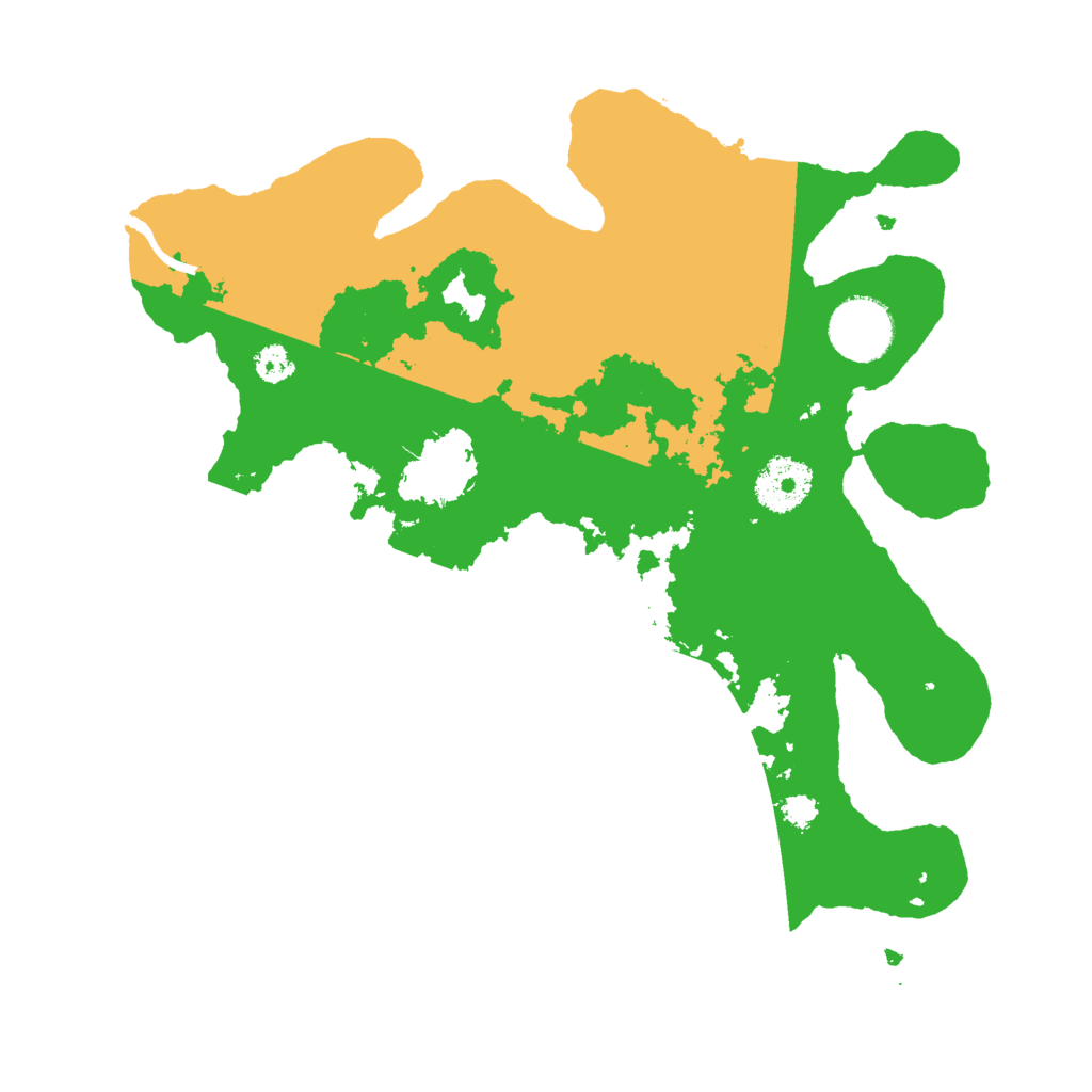 Biome Rust Map: Procedural Map, Size: 3000, Seed: 1640935705