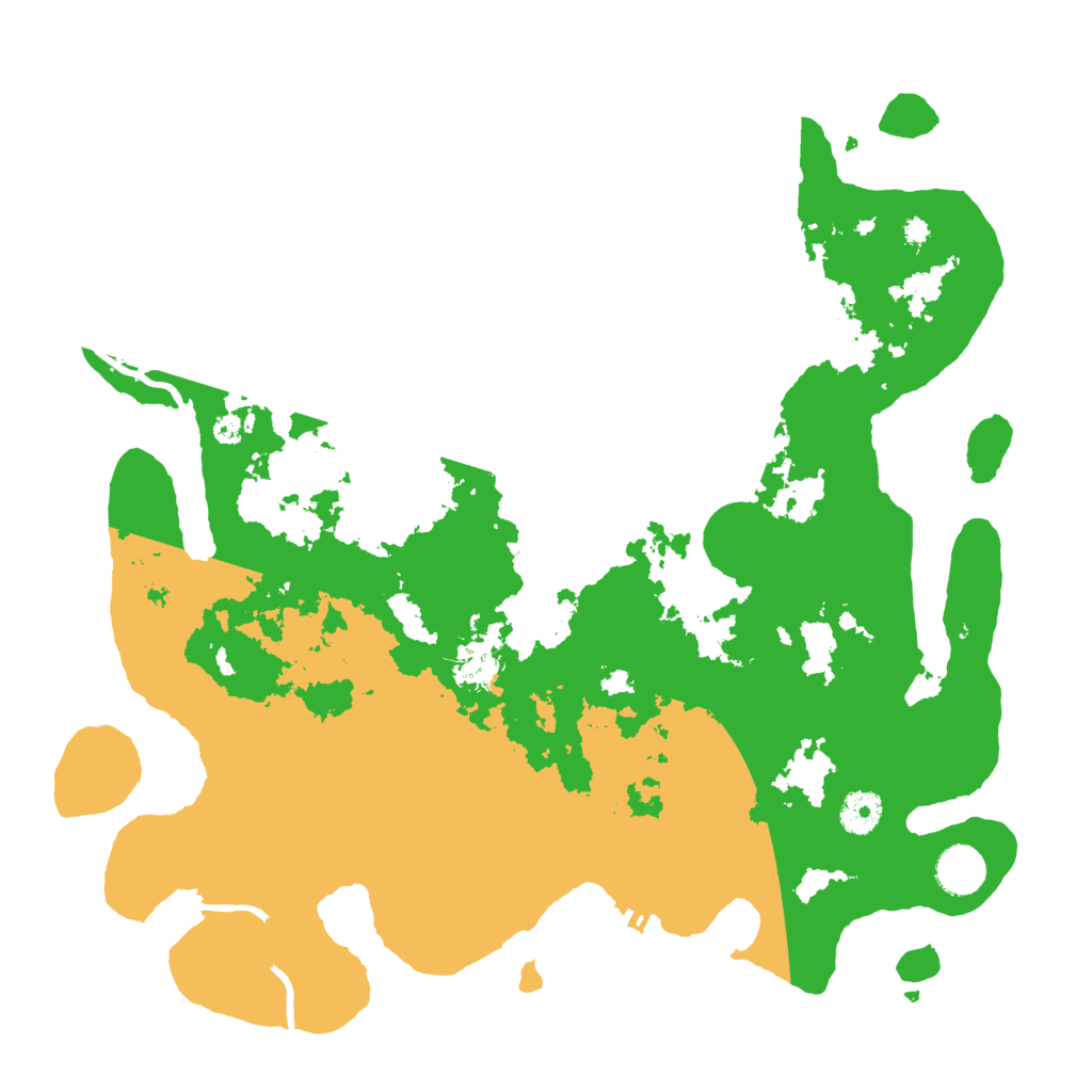 Biome Rust Map: Procedural Map, Size: 3850, Seed: 5654