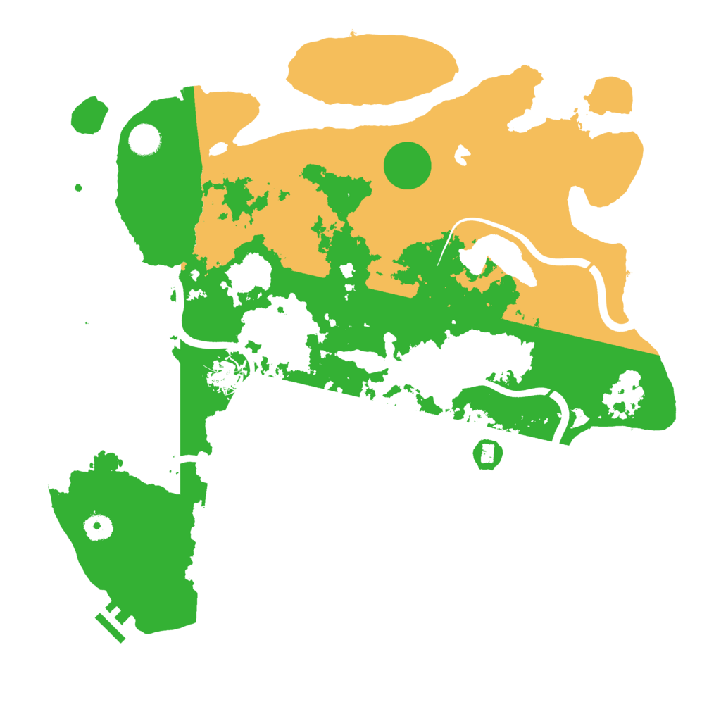 Biome Rust Map: Procedural Map, Size: 4000, Seed: 99654232