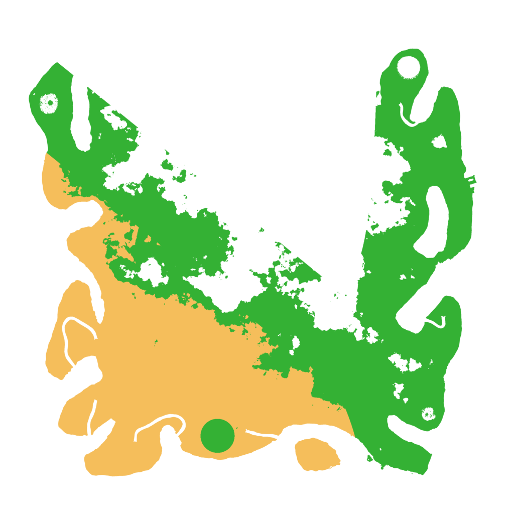 Biome Rust Map: Procedural Map, Size: 4000, Seed: 1614908773