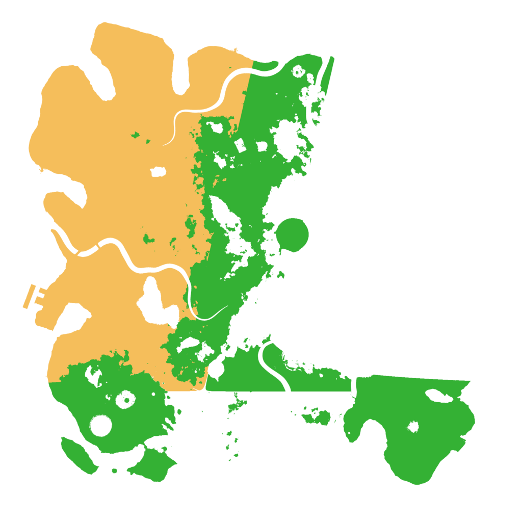 Biome Rust Map: Procedural Map, Size: 4250, Seed: 12051998