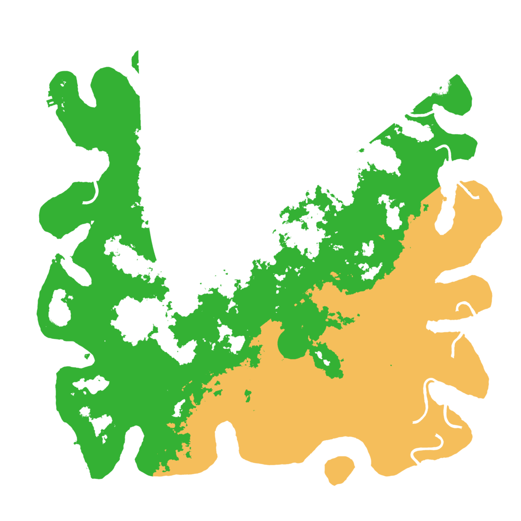 Biome Rust Map: Procedural Map, Size: 4500, Seed: 1305714781