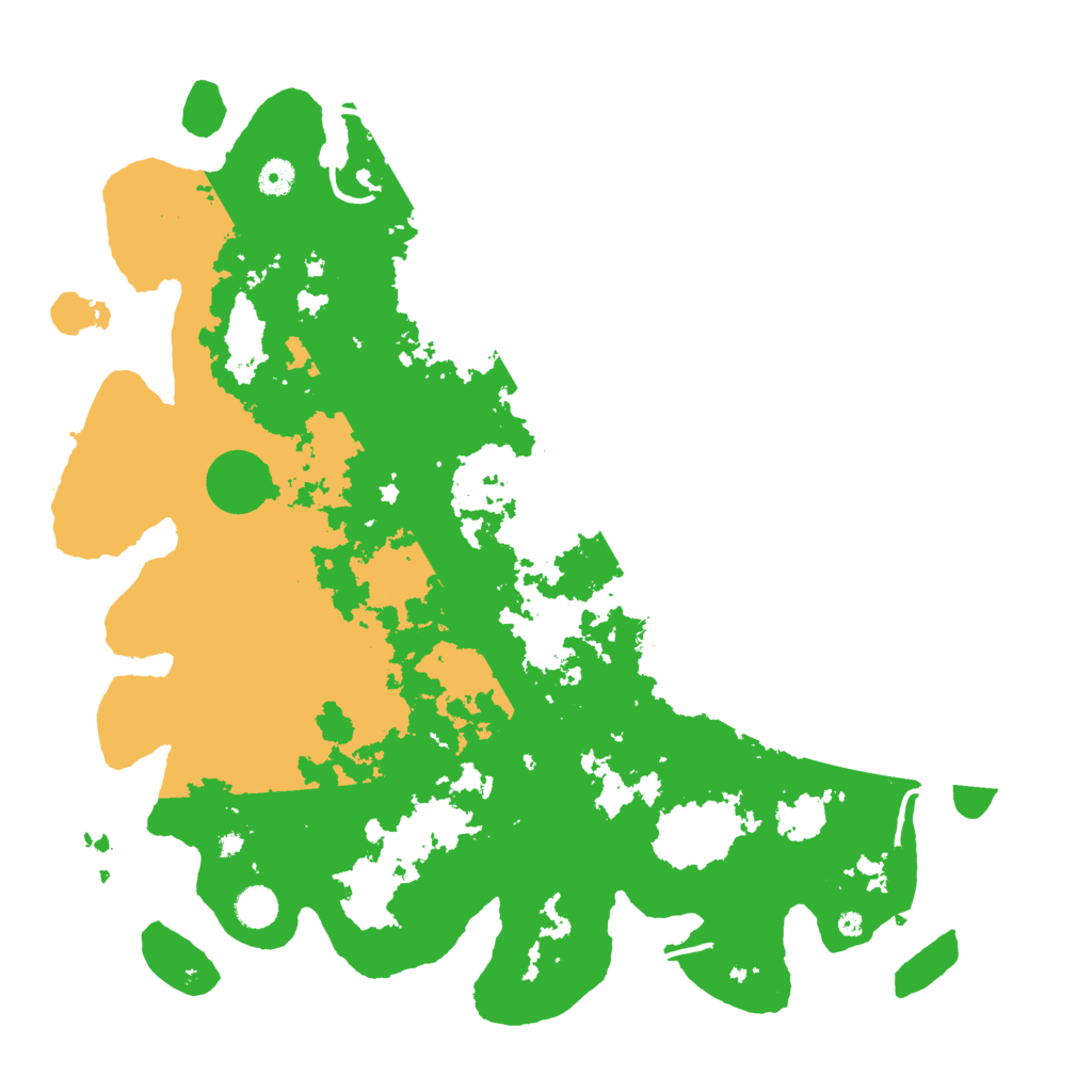 Biome Rust Map: Procedural Map, Size: 4500, Seed: 822325615