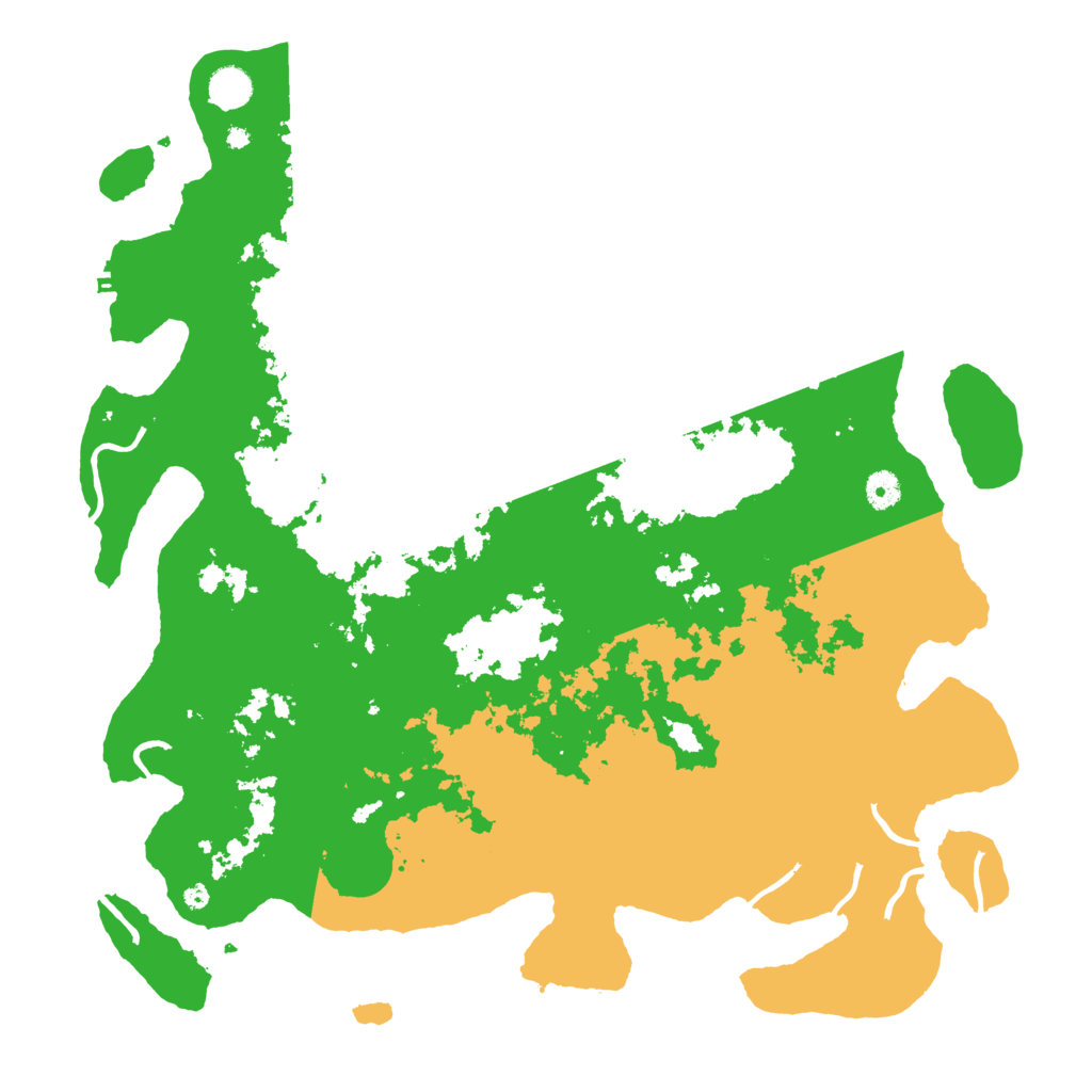 Biome Rust Map: Procedural Map, Size: 4500, Seed: 2123564684