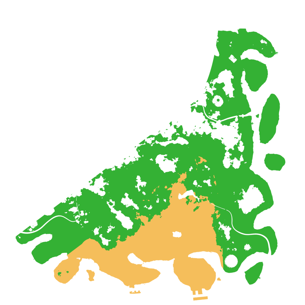 Biome Rust Map: Procedural Map, Size: 4250, Seed: 103091913