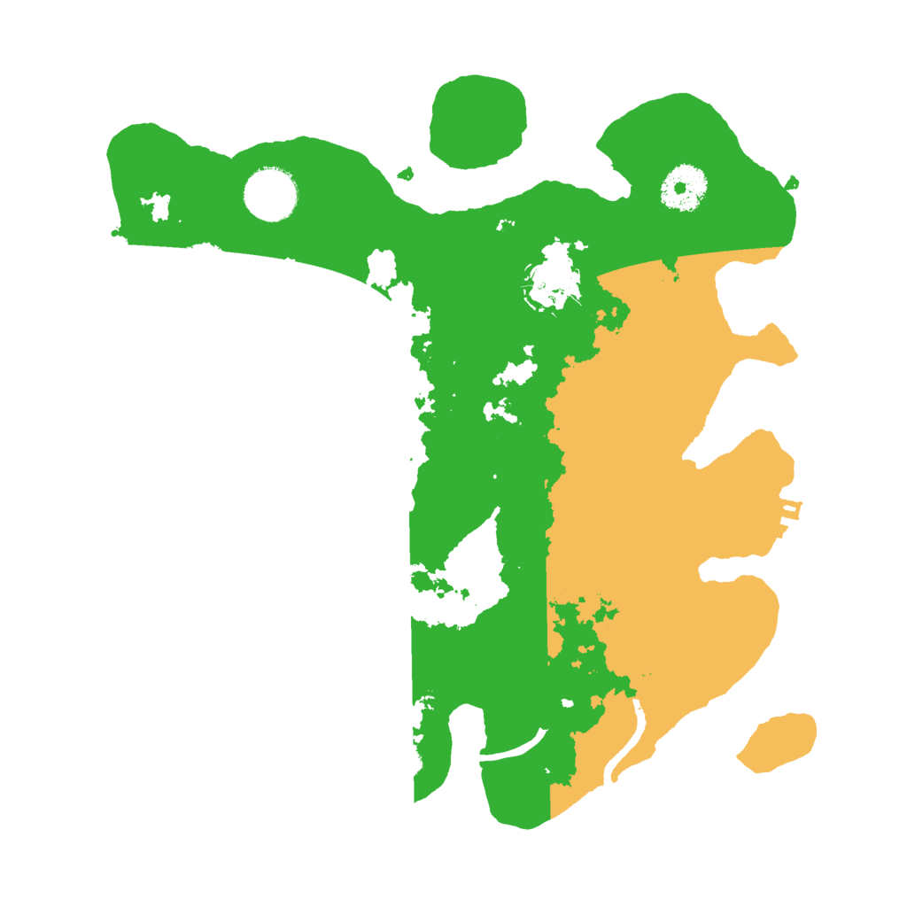 Biome Rust Map: Procedural Map, Size: 3000, Seed: 5486486