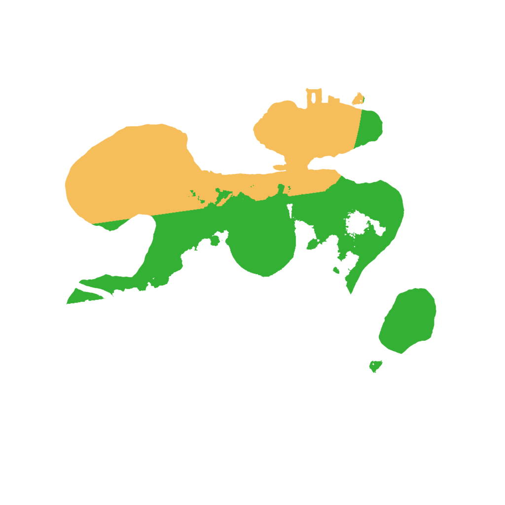 Biome Rust Map: Procedural Map, Size: 2000, Seed: 1919015966