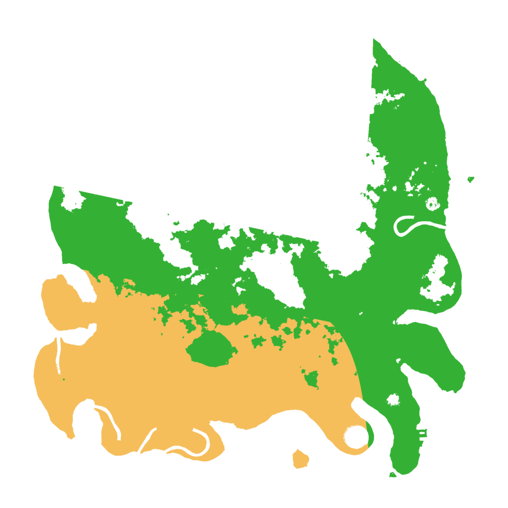 Biome Rust Map: Procedural Map, Size: 3850, Seed: 685965190