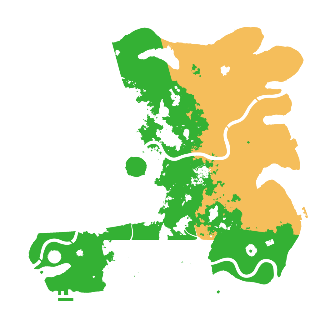 Biome Rust Map: Procedural Map, Size: 4250, Seed: 71491913