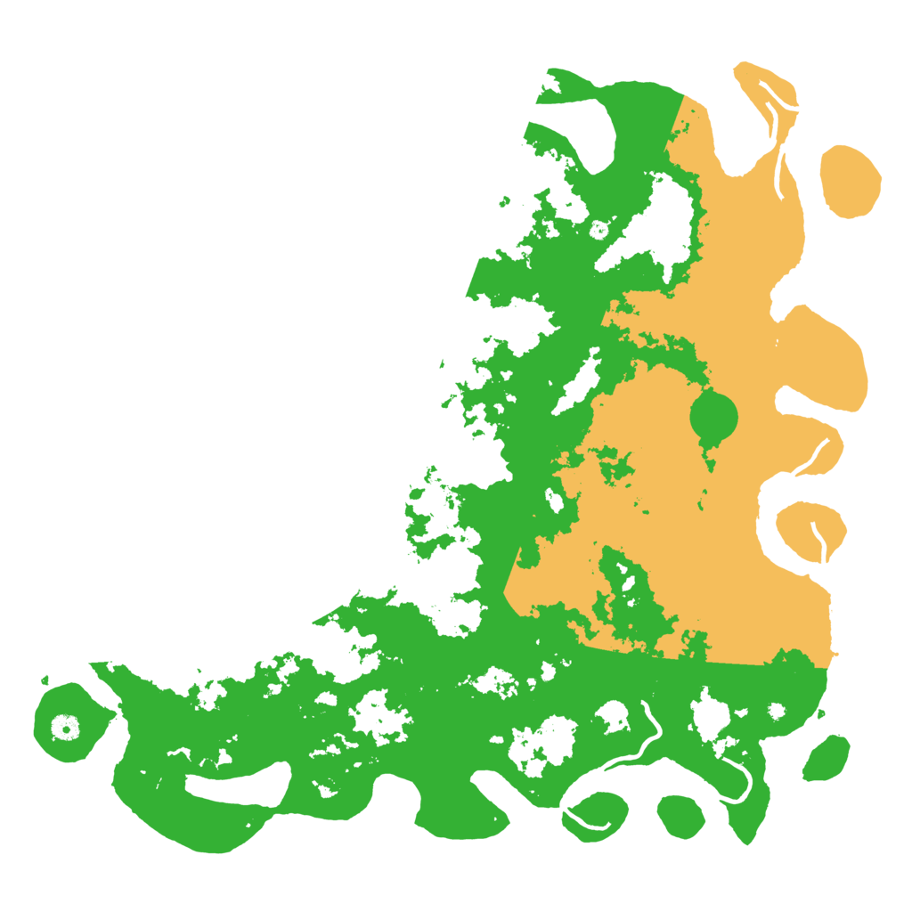 Biome Rust Map: Procedural Map, Size: 5000, Seed: 439886131
