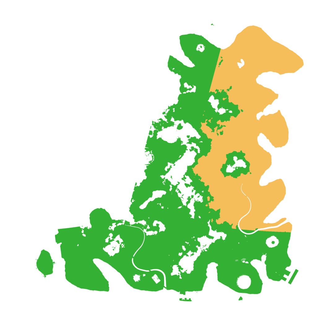 Biome Rust Map: Procedural Map, Size: 4000, Seed: 1704485747