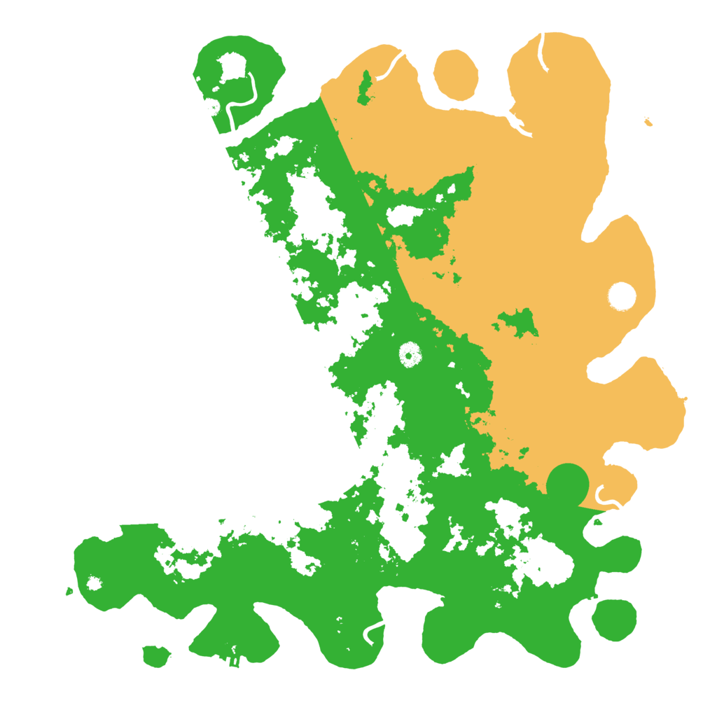 Biome Rust Map: Procedural Map, Size: 4500, Seed: 41771018