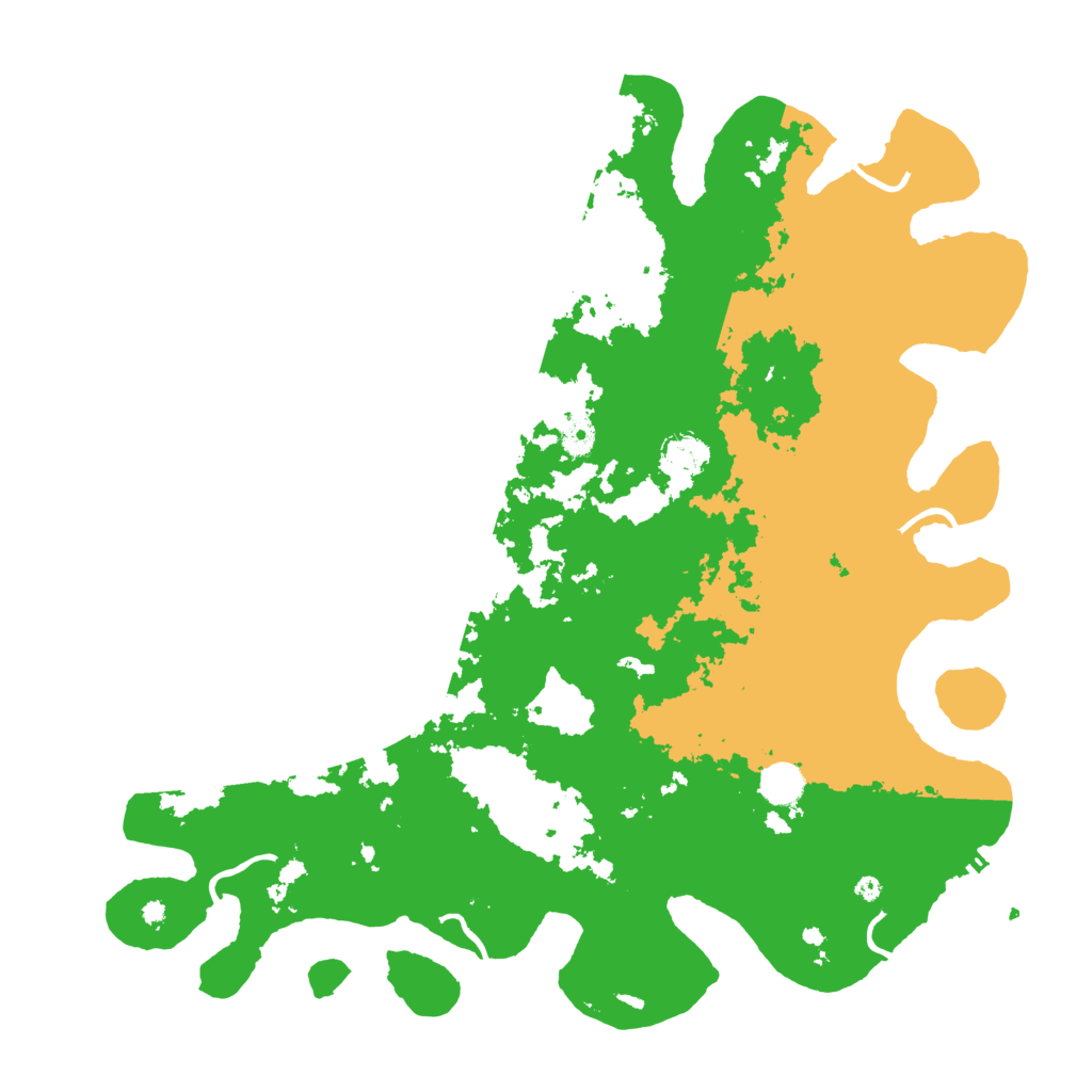 Biome Rust Map: Procedural Map, Size: 4500, Seed: 50056