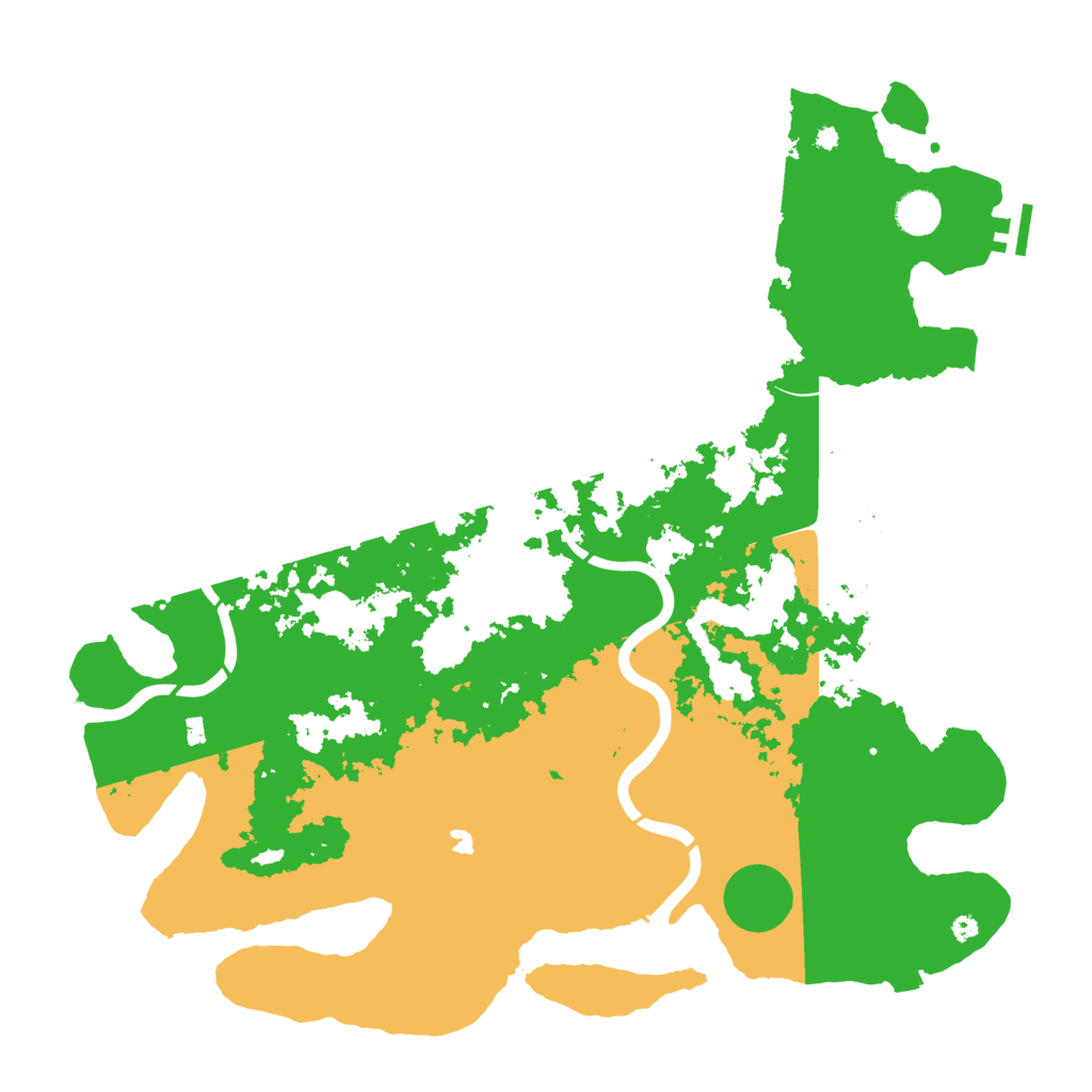 Biome Rust Map: Procedural Map, Size: 4250, Seed: 1546849401