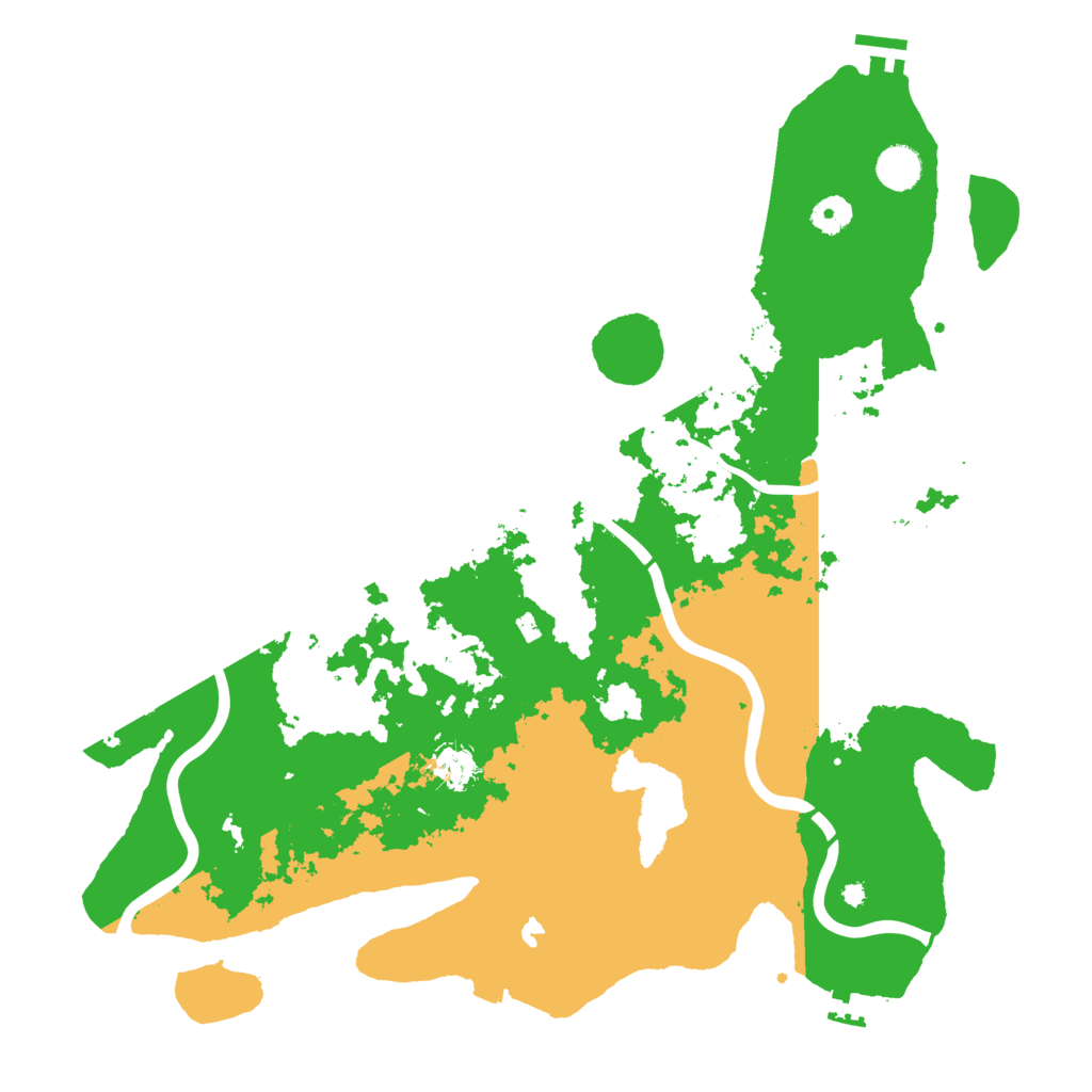Biome Rust Map: Procedural Map, Size: 4250, Seed: 2086980971