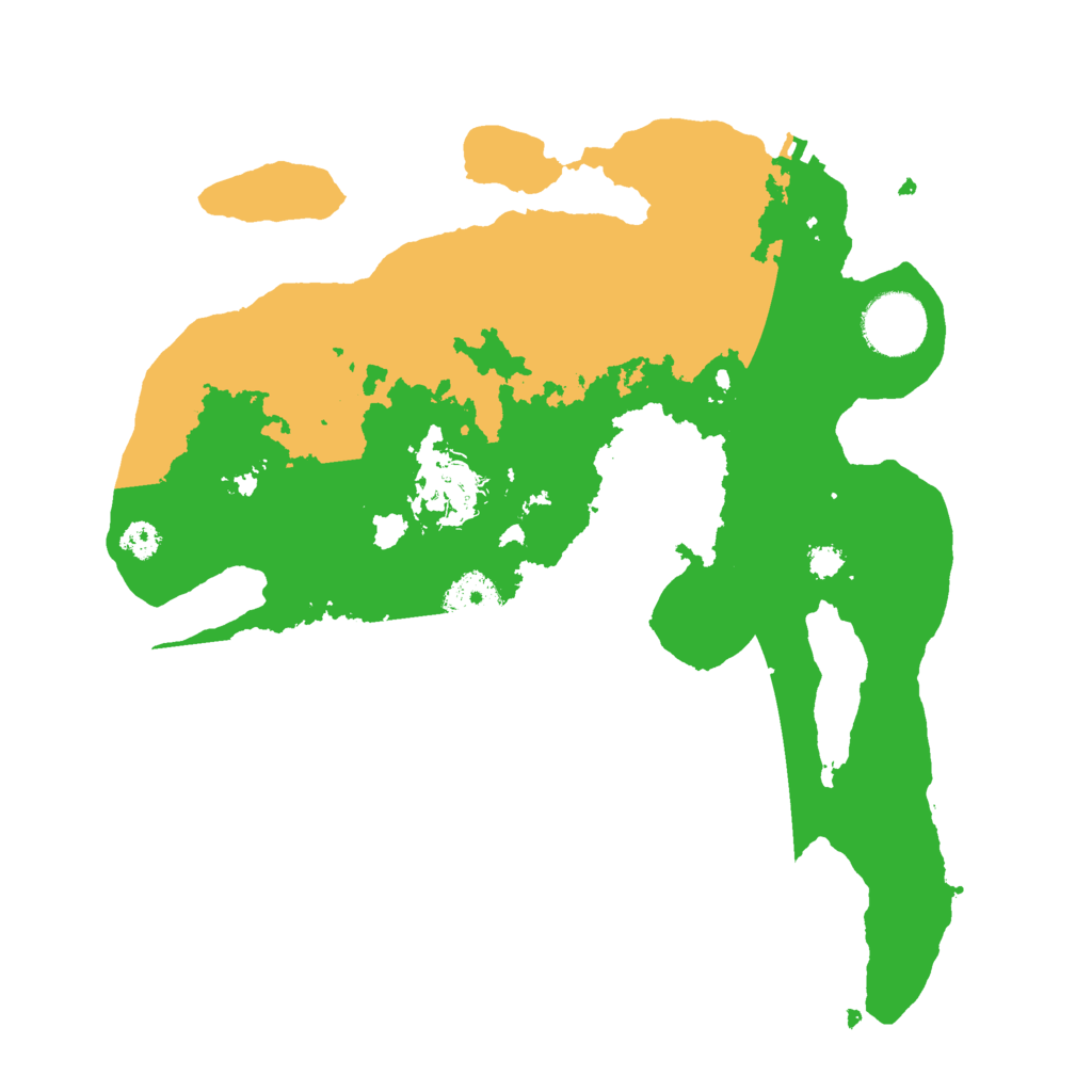 Biome Rust Map: Procedural Map, Size: 2999, Seed: 8654409