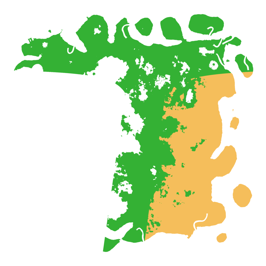 Biome Rust Map: Procedural Map, Size: 4500, Seed: 1156950425