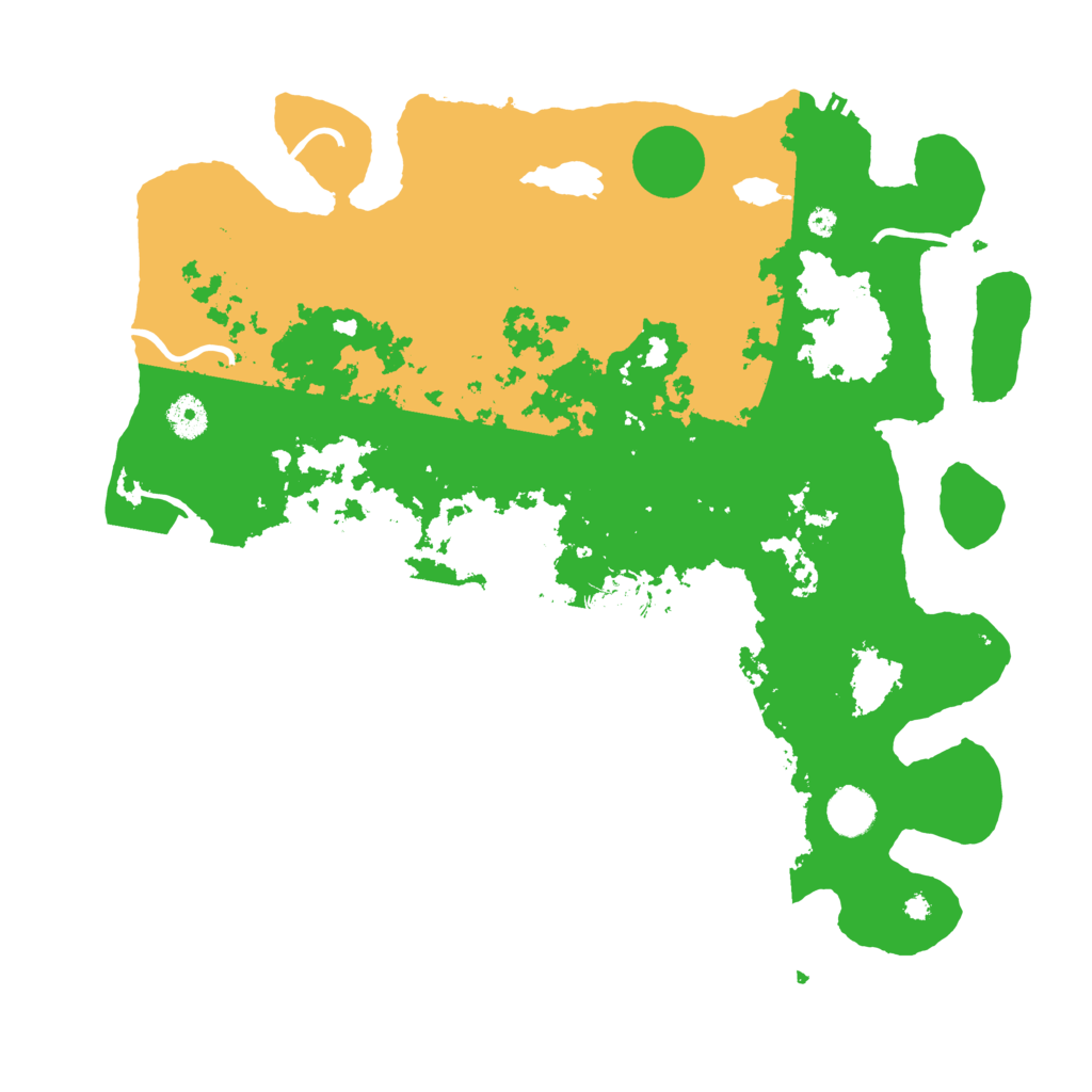 Biome Rust Map: Procedural Map, Size: 4000, Seed: 889507265