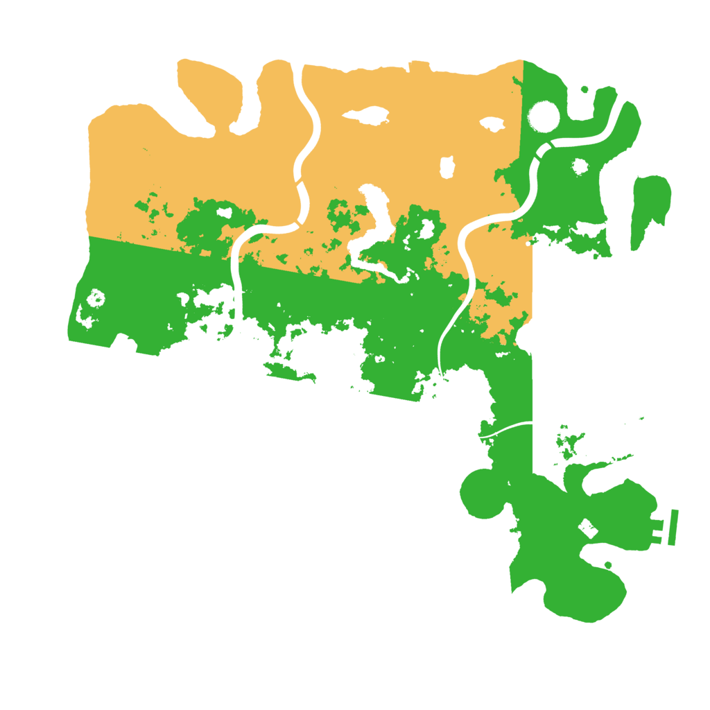 Biome Rust Map: Procedural Map, Size: 4000, Seed: 889507265