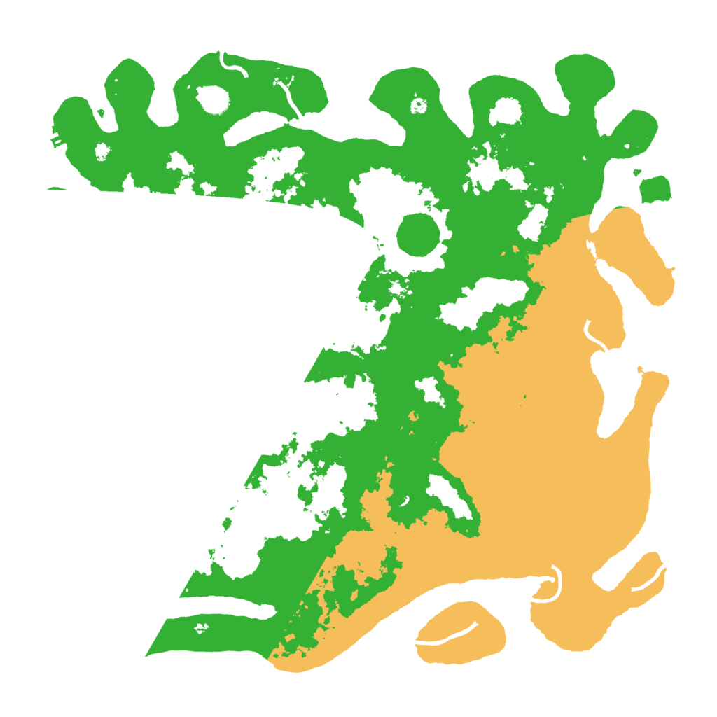 Biome Rust Map: Procedural Map, Size: 4500, Seed: 7307013