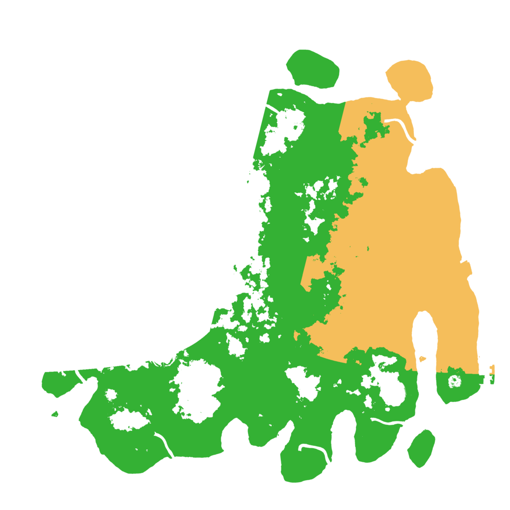 Biome Rust Map: Procedural Map, Size: 4000, Seed: 20771808