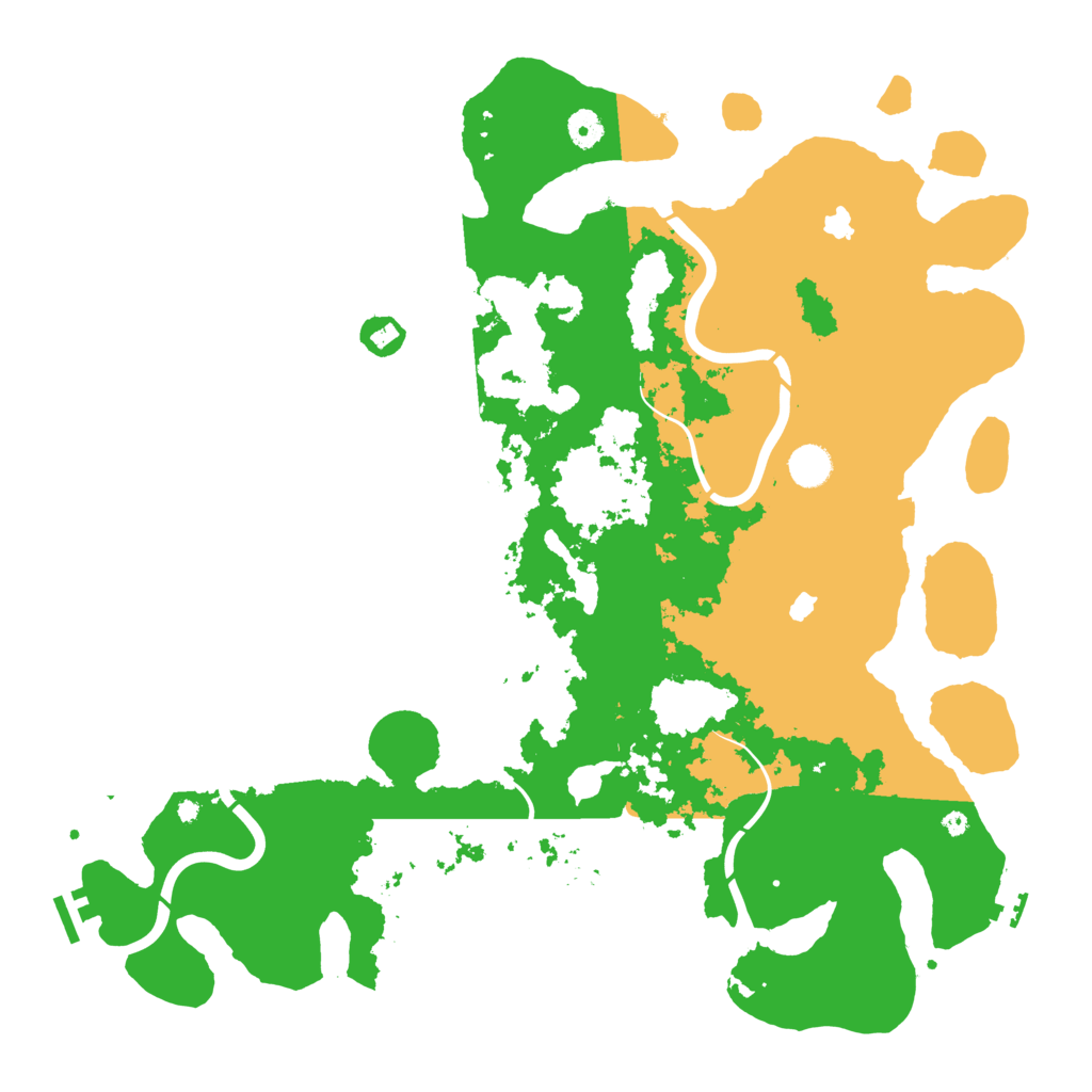 Biome Rust Map: Procedural Map, Size: 4500, Seed: 1522218076