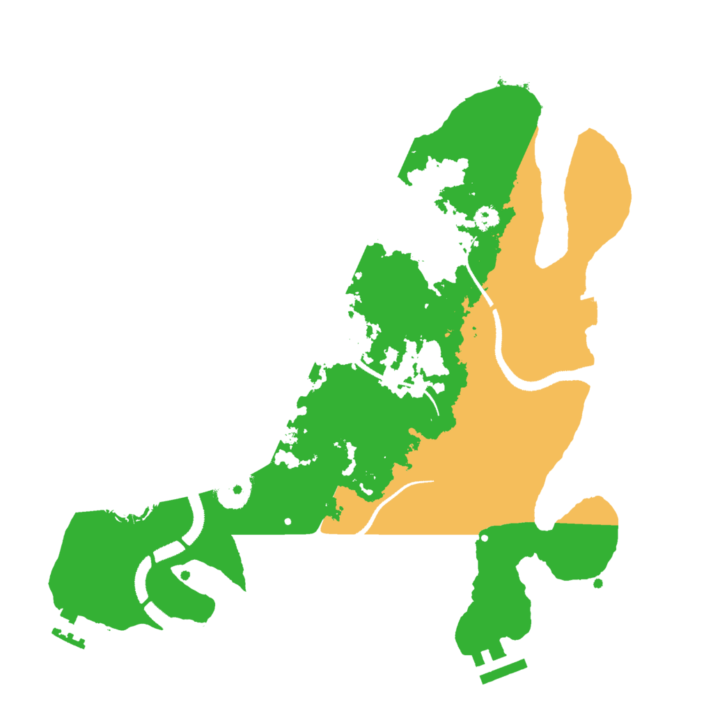 Biome Rust Map: Procedural Map, Size: 3000, Seed: 1472588307