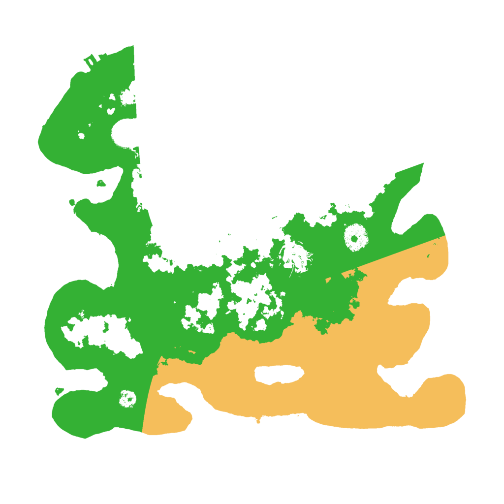 Biome Rust Map: Procedural Map, Size: 3000, Seed: 1251517641