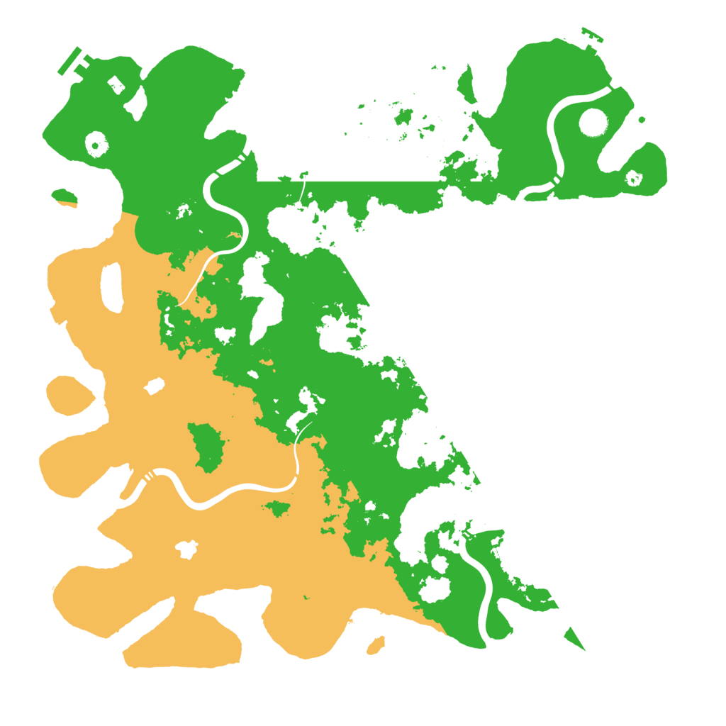 Biome Rust Map: Procedural Map, Size: 4500, Seed: 1595955138