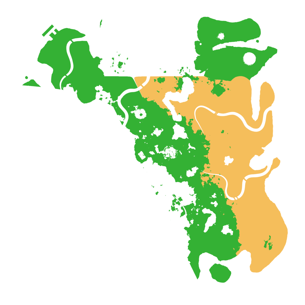Biome Rust Map: Procedural Map, Size: 4250, Seed: 1386891414